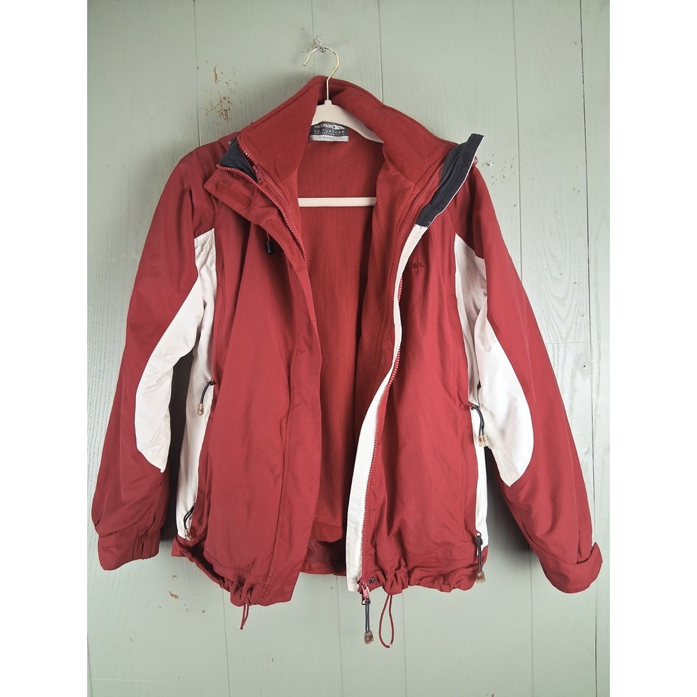 Trespass 3 In 1 Jacket Mens Small Outdoor Gorpcore Coat Hooded‎ Anorak Zip